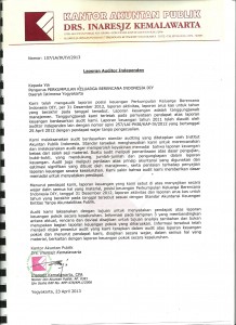 AAUDIT 2012-pernyataan
