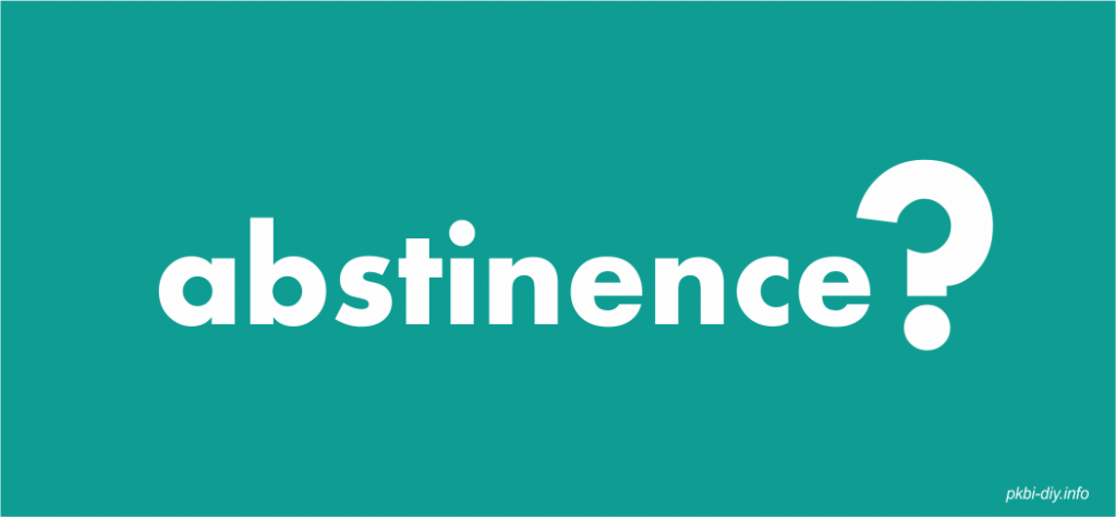 ABSTINANCE