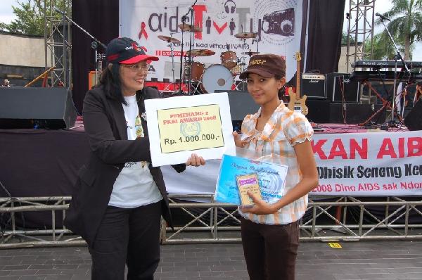 Penyerahan Blog Award PKBI DIY 2008